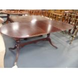 Regency style dining table