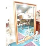 Gilt wall mirror