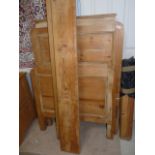 Pine single bed