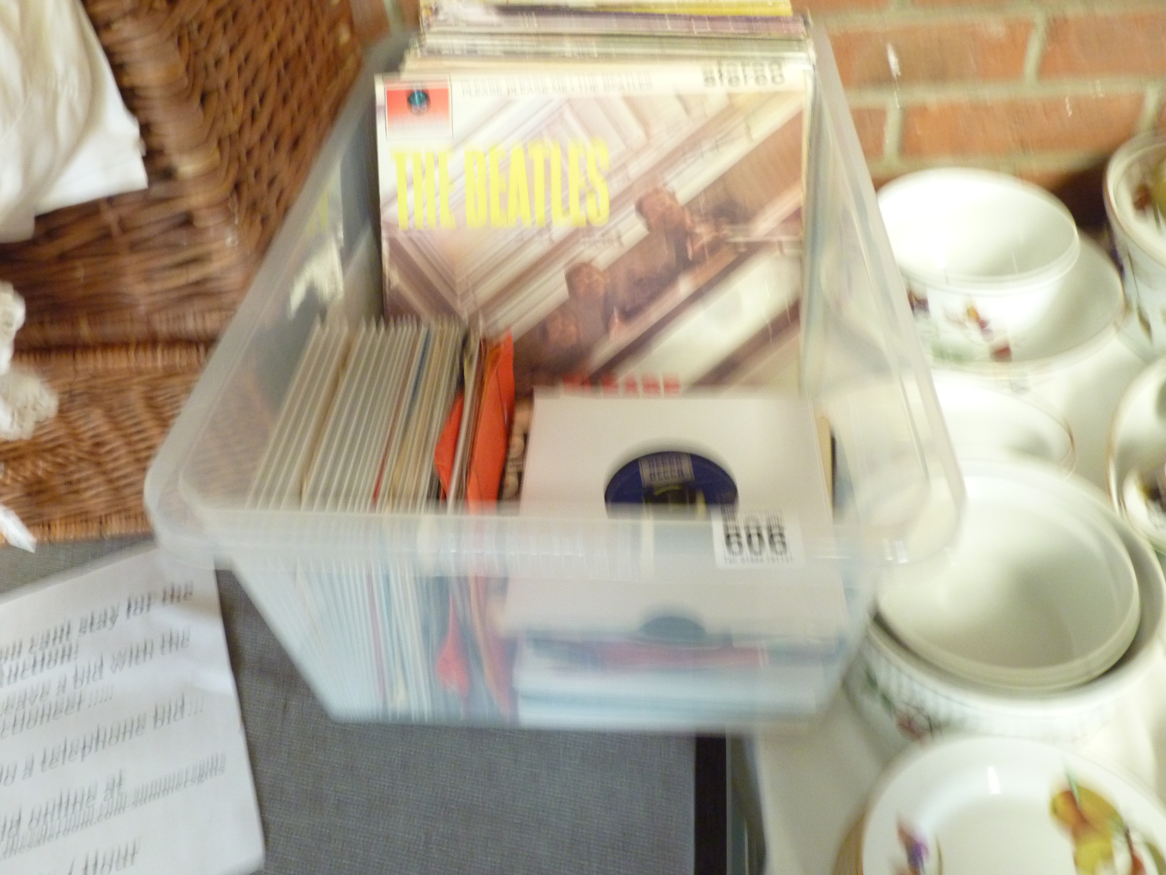 Various rock & pop LPs & 45s incl The Beatles - Image 3 of 3