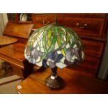 Tiffany style table lamp