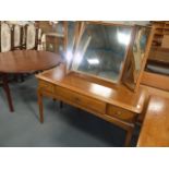 Stag oak dressing table