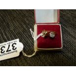 18ct and diamond ring + 1 4g