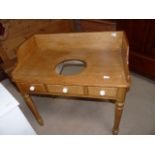 Pine washstand