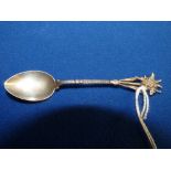 German silver spoon marked "Berchtesgaden"
