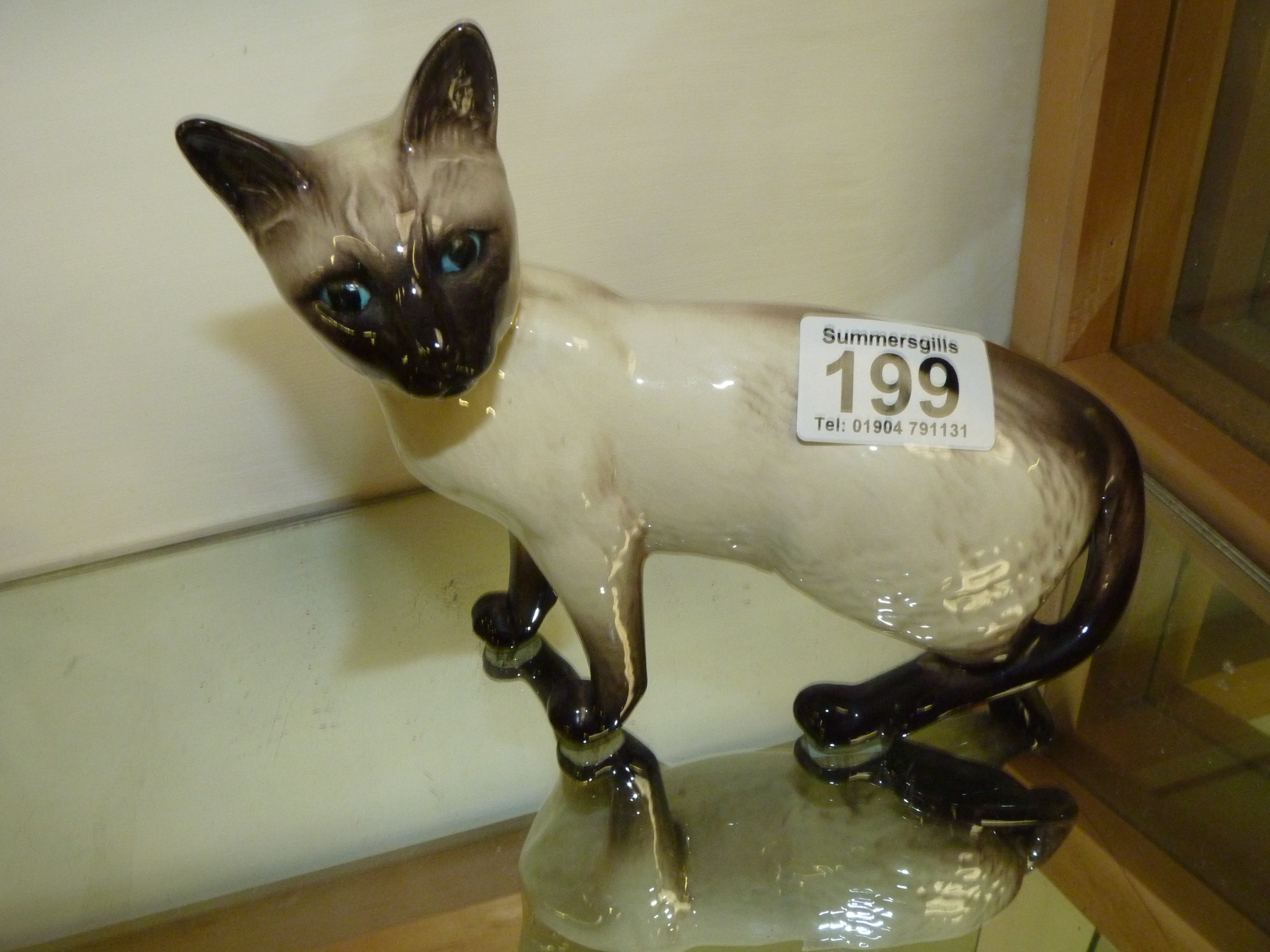 Beswick Siamese cat figure