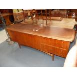 Dales craft dining table, chairs and sideboard