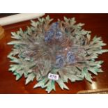 Iris Wilkinson decorative floral forest plate