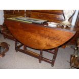 Georgian mahogany d/l table