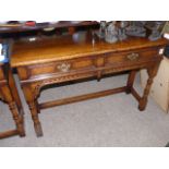Titchmarsh & Goodwin two drawer console table