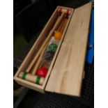 Croquet set