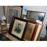 Large collection of paintings and prints incl Dendy Sadler and Wheelwright