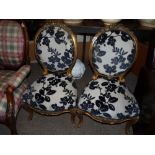 Pair of Victorian style chairs