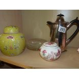 Various ceramics, Glass and teaware incl Aynsley