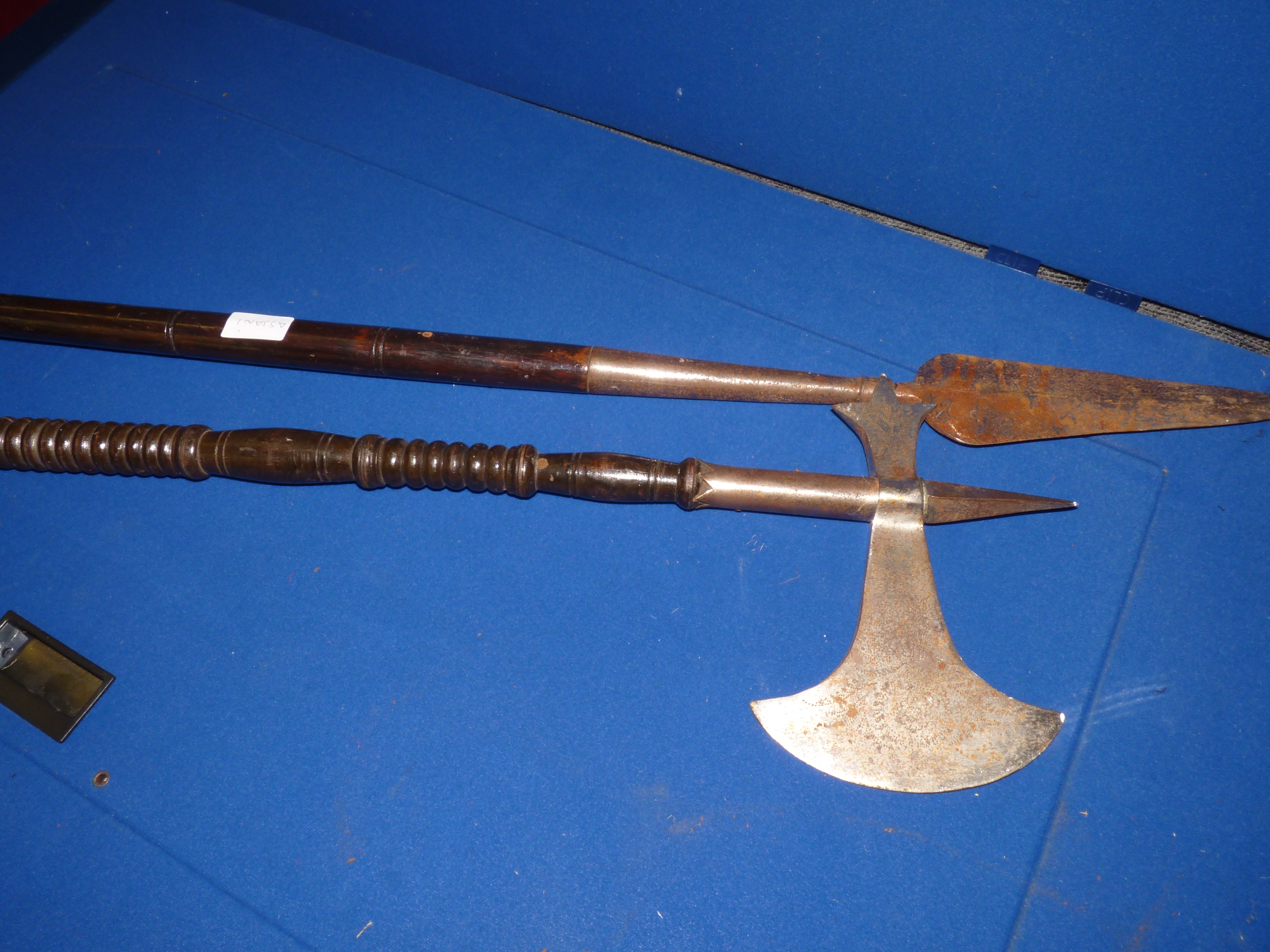 Reproduction axe and spear set