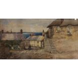 G. LEGOT, NEWLYN, WATERCOLOUR, CIRCA 1900 Signature indistinct, framed and glazed. (72cm x 49cm)