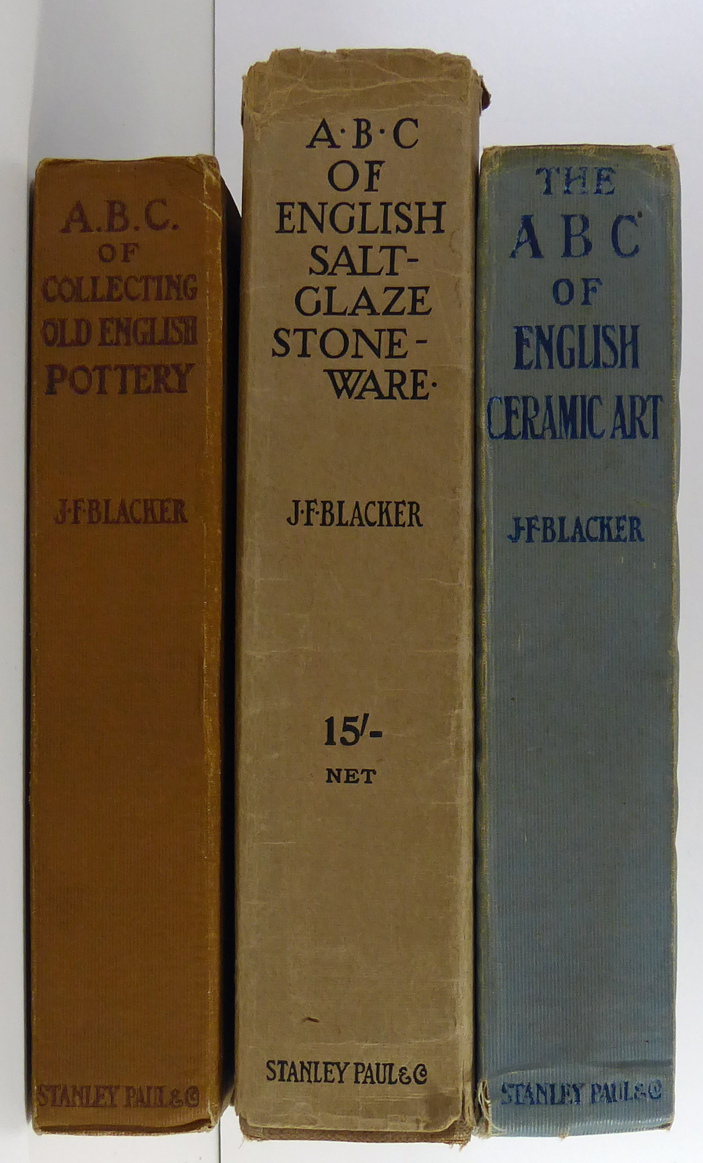 A COLLECTION OF THREE EARLY 20TH CENTURY CERAMIC ART REFERENCE BOOKS Comprising 'The ABC of - Image 2 of 3