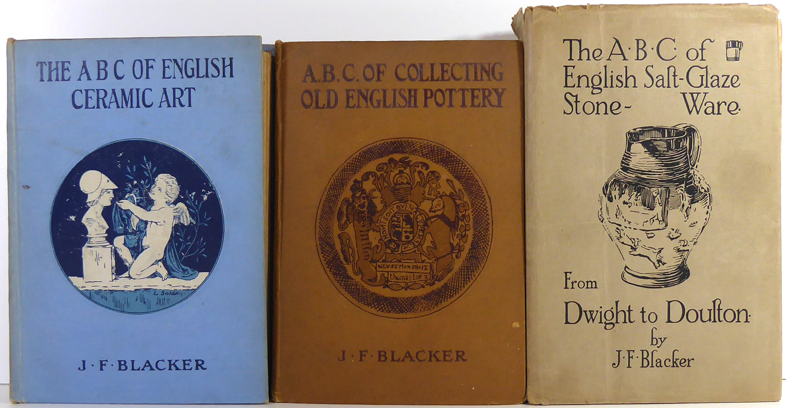 A COLLECTION OF THREE EARLY 20TH CENTURY CERAMIC ART REFERENCE BOOKS Comprising 'The ABC of