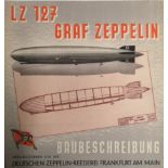 ZEPPELIN'S, TWO PUBLICATIONS ILLUSTRATED Zeppelin Marsch, folio, Berlin, Circa 1930, L2 127, Gruf