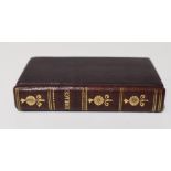 HORACE, QUINTAS HORATIUS FLACCUS, LONDON, IPENSIS GUL, PICKERING, 1820 First edition issue,