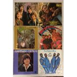 A SELECTION OF VINYL LP’S Popular artists to include Small Faces (Self titled LP), The Monkees,