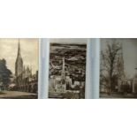 A COLLECTION OF APPROX TWO HUNDRED AND FIFTY EARLY 20TH CENTURY POSTCARDS OF SALISBURY Mainly