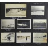 FOUR MID 20TH CENTURY PHOTOGRAPH ALBUMS Comprising various locations including Niagara Falls, New
