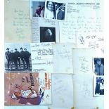 THE ROLLING STONES, A RARE COLLECTION OF ORIGINAL PHOTOGRAPHS AND EPHEMERA Comprising autographs