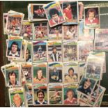A COLLECTION OF APPROX TWO HUNDRED 1970/1980’S TOPS CHEWING GUM FOOTBALL COLLECTORS CARDS.