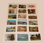 A COLLECTION OF THREE HUNDRED 20TH CENTURY POSTCARDS Mixed selection topographical, photographic and