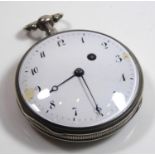 WITHDRAWN!!! A 19TH CENTURY FRENCH SILVER VERGE PUSH PENDANT QUARTER REPEATER GENT’S POCKET WATCH Wh