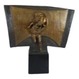 MICHAEL AYRTON, 1921 - 1975, BRONZE (1/9), 1970 Titled 'End Maze III', signed, numbered, on black