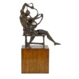 MICHAEL AYRTON, 1921 - 1975, BRONZE (6/9) Titled 'Laocoon Maze', signed, numbered and bearing