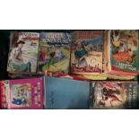 A TRAY OF MAINLY 1950'S CHILDREN'S BOOKS To include Blyton, some firsts, many dust jackets. good