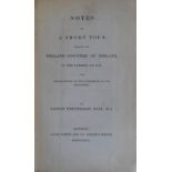 'NOTES OF A SHORT TOUR THROUGH THE MIDDLE COUNTIES OF IRELAND IN THE SUMMER OF 1836', FIRST