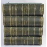 SHAKESPEARE, A SET OF VICTORIAN LEATHER BOUND HARD BACK BOOKS, FOUR VOLS Titled 'The Pictorial