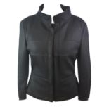 FENDI, BLACK JACKET (size 42). A