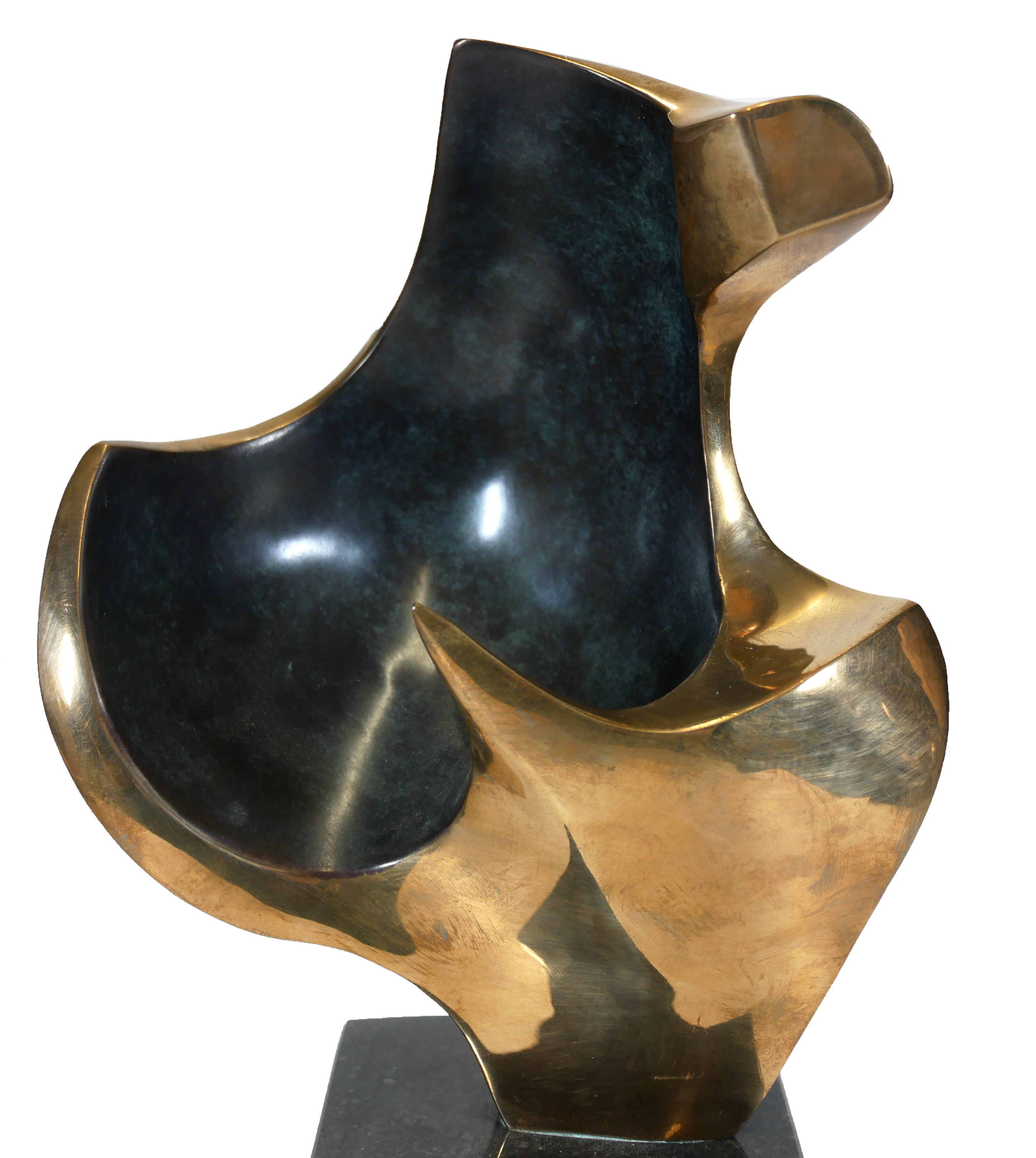JOSEPH SLOAN, B. 1940, POLISHED BRONZE (4/5) Titled 'Conductor Study IV', signed, numbered and dated - Image 4 of 4