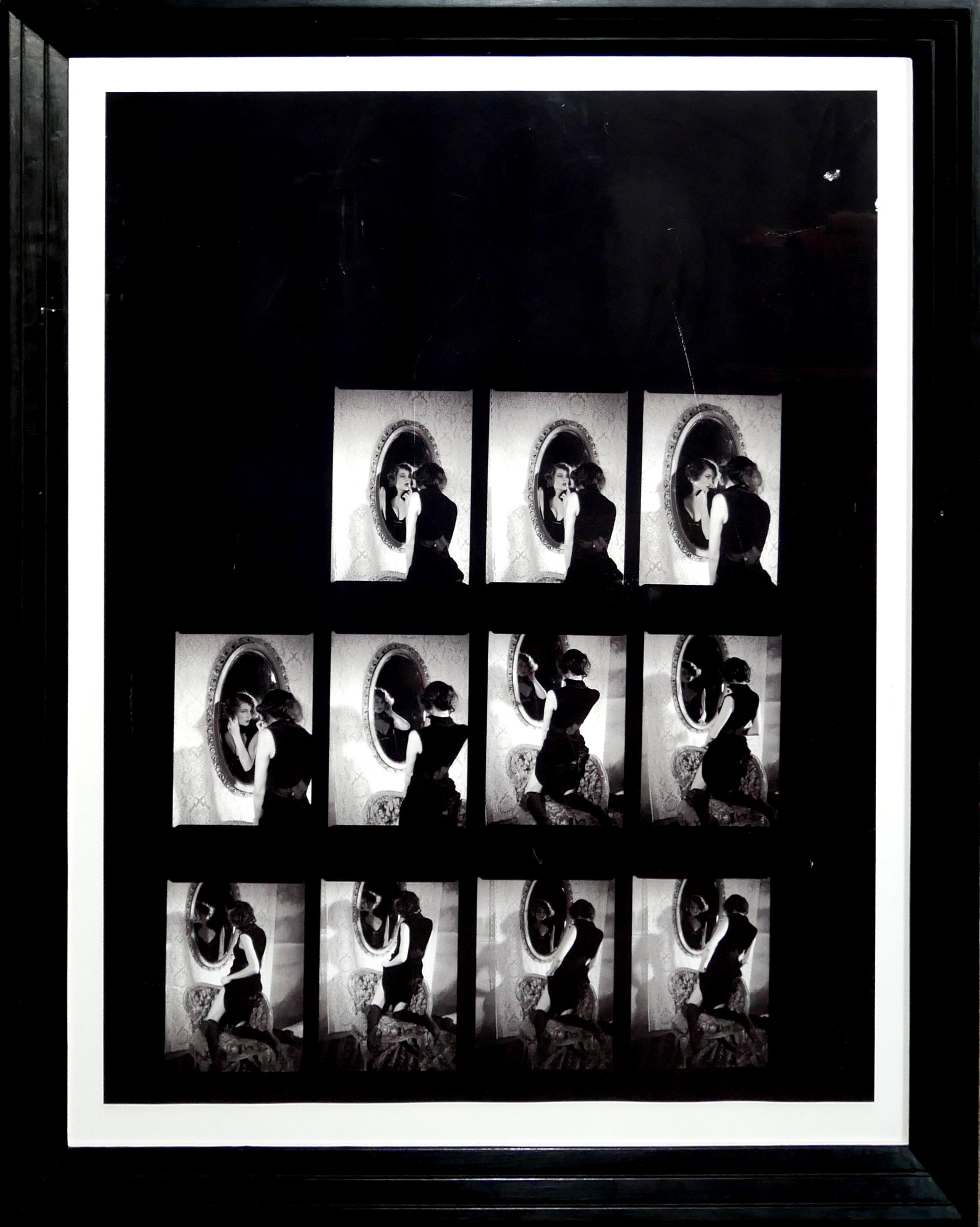 AMANDA ELIASCH, A SET OF ELEVEN BLACK AND WHITE PHOTOGRAPHIC PRINTS FRAMED AS ONE Continuous series, - Image 2 of 2