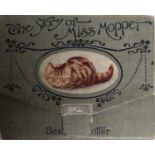 BEATRIX POTTER, 'THE STORY OF MISS MOPPET', GATEFOLD BOOK Warne & Co., 1906 with 1914, ink
