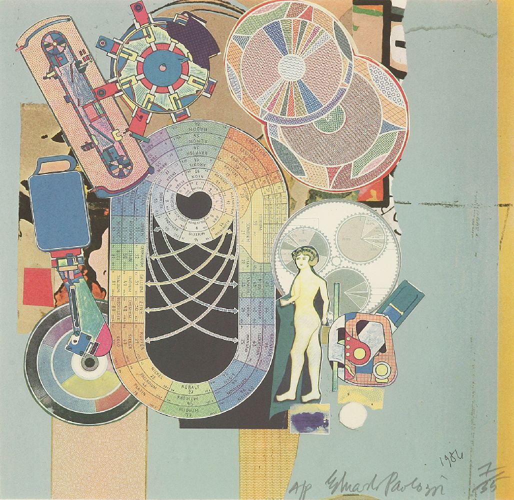 *Sir Eduardo Luigi Paolozzi RA (1924-2005)'DESIGNERS' SATURDAY'Lithograph, signed, inscribed with