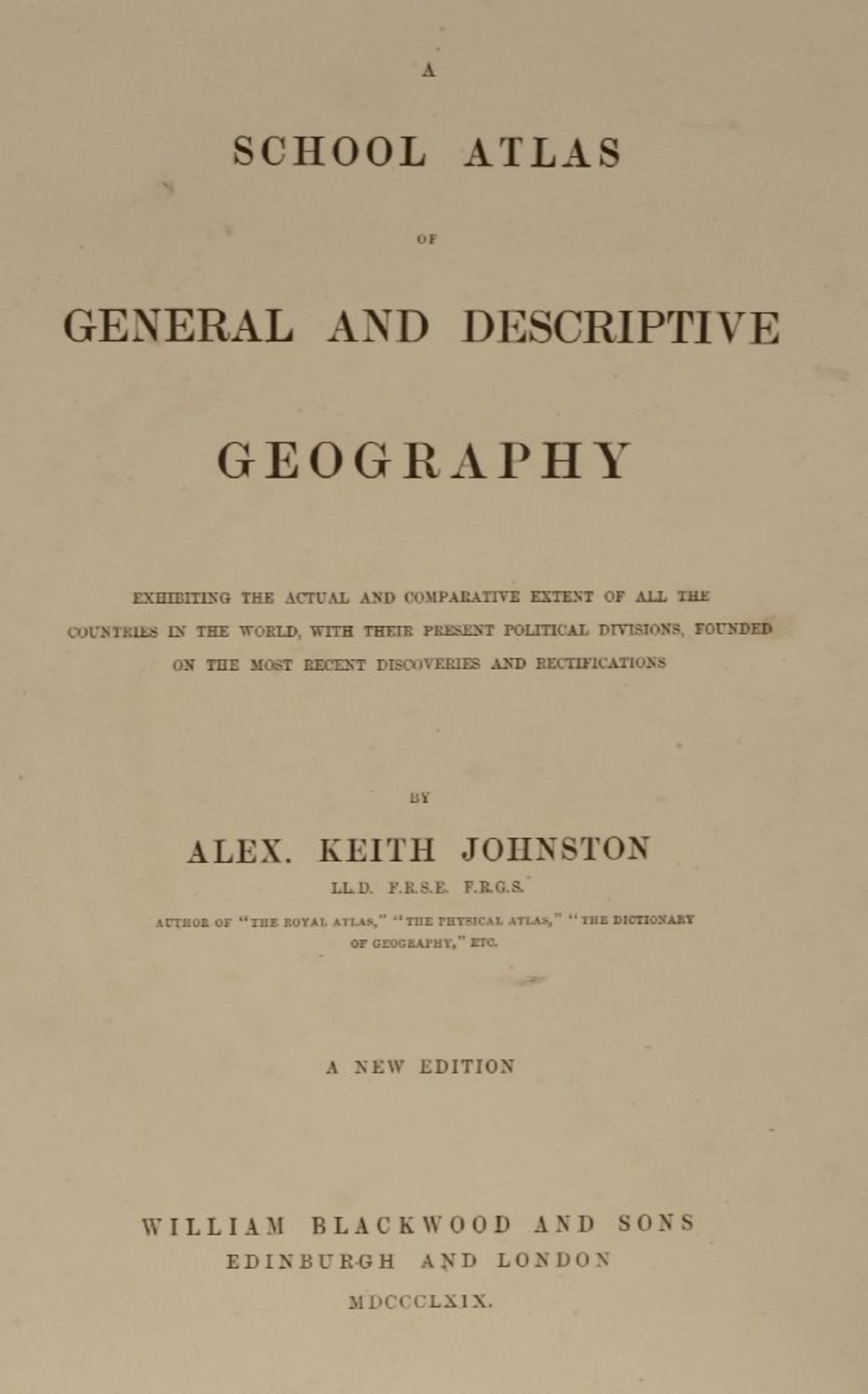 1- The Edinburgh Gazetteer or Geographical Dictionary of the World. In 6 volumes, complete but - Image 2 of 4