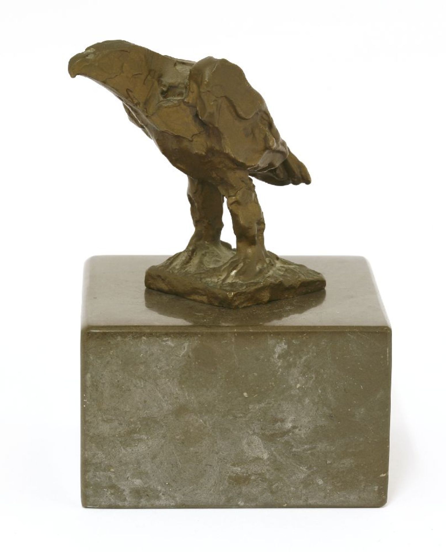 *Dame Elisabeth Frink RA (1930-1993),a golden eagle, bronze, with a brown patina, signed and