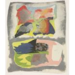 *Jenny Cowern (1943-2005)'TWO FELTS', 1986Inscribed on label verso, felt55 x 45cm*Artist's Resale