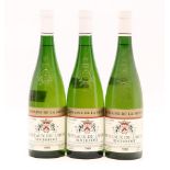 Wine: Domaine de la Motte, Coteaux du Layon, Rochefort, 1988, Loire, three bottles