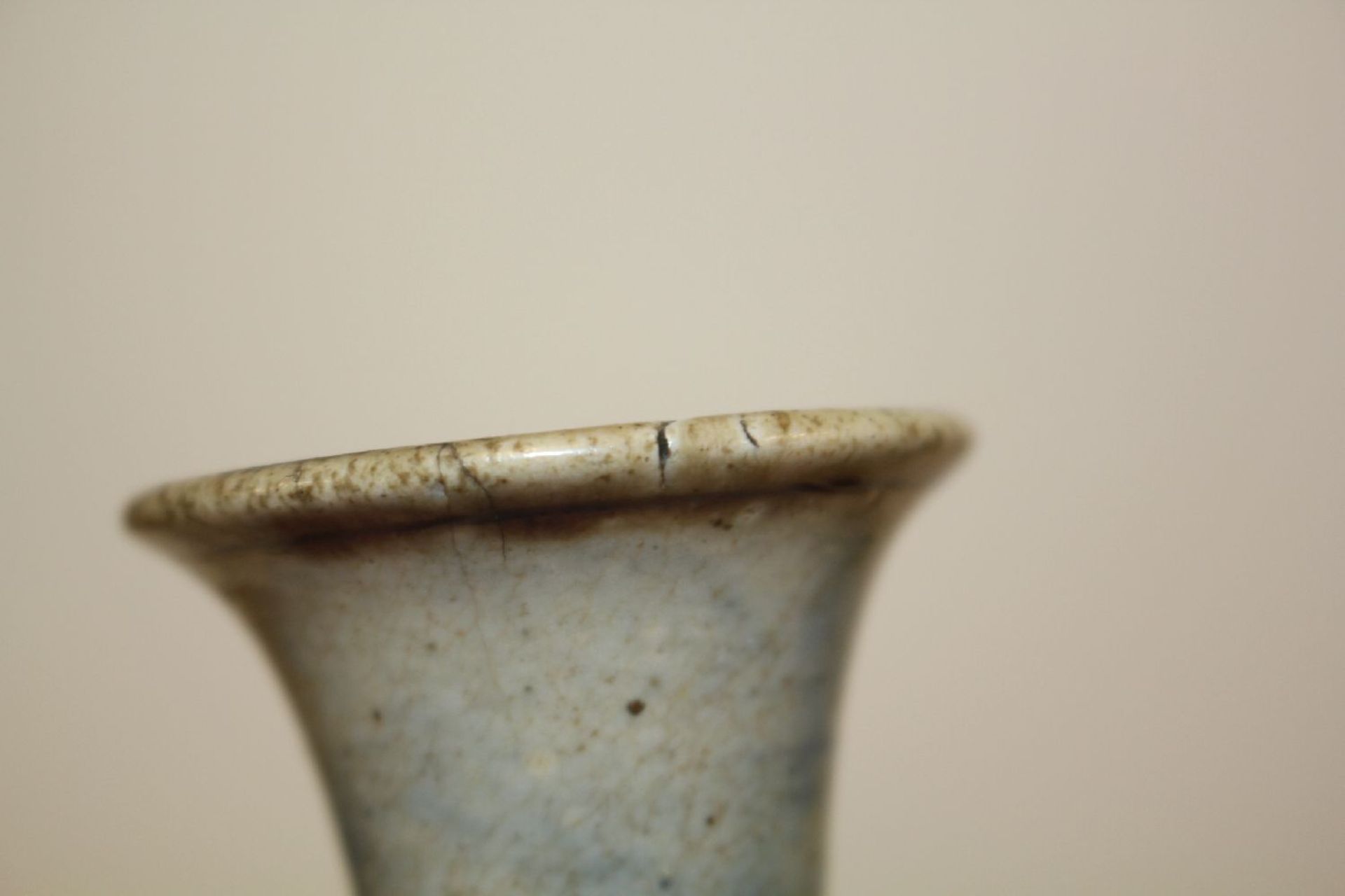 A Martin Brothers' stoneware vase, dated 1894, of slender baluster form decorated with - Image 7 of 8