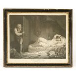 JAMES NORTHCOTE (1746-1831)THE WANTON IN HER BEDCHAMBER, 1796Engraving by Gaugain and Hellyear,