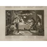 ASTROLOGY AND MEDICAL PRINTS18th century, a good group of astrology, medical, capital punishment