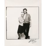 LOTS 57-61The following five photographs were taken by David Bailey backstage at the iconic Live Aid
