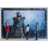 A MONUMENTAL SIZE 'GAME OF THRONES' NEEDLEWORK AND EMBROIDERY PANEL,2016, a monumental size